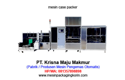 Mesin Pengemas Case Packer